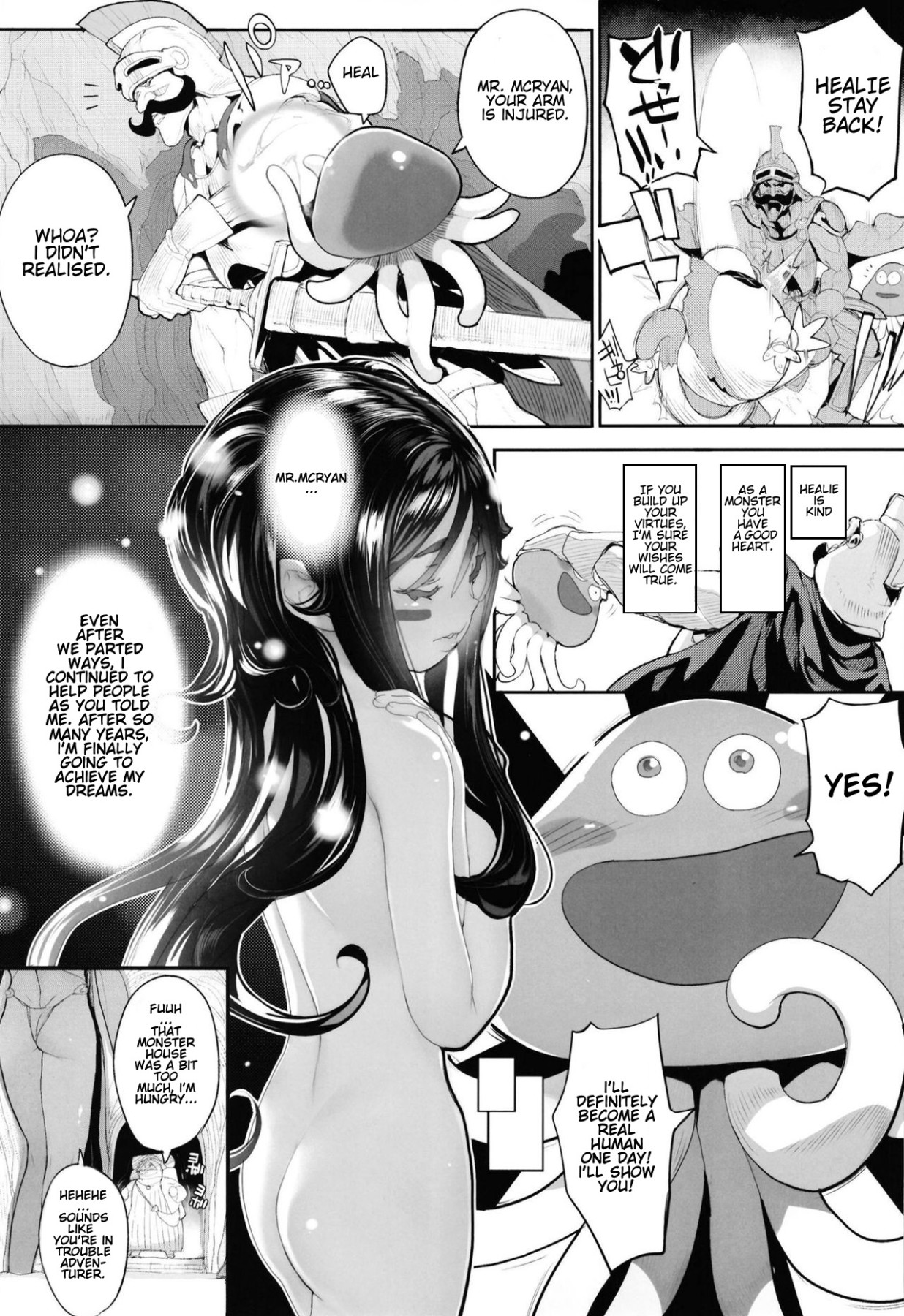 Hentai Manga Comic-Slime Monster Girl-Read-2